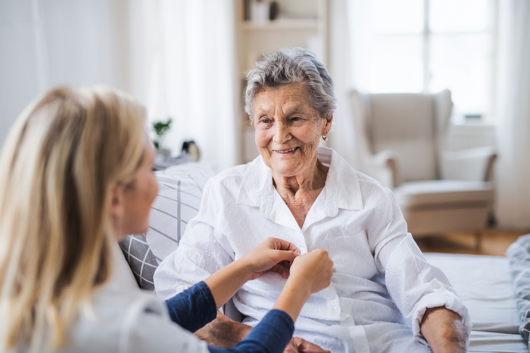 How to Choose the Right Short-Term Respite Care for Your Loved One a senior is well taken care of in short term respite care